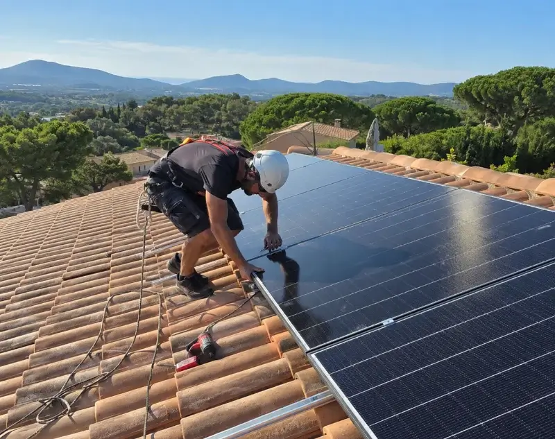 Installateur panneaux solaires Saint-André-d'Olérargues — pose photovoltaïque sur toiture