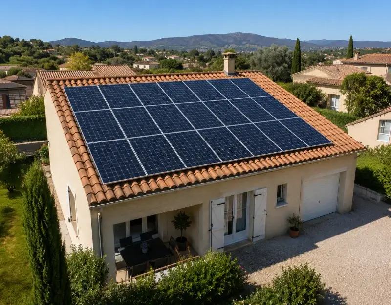 Prime à l'autoconsommation panneaux solaires Saint-André-d'Olérargues — aide financière de l'État